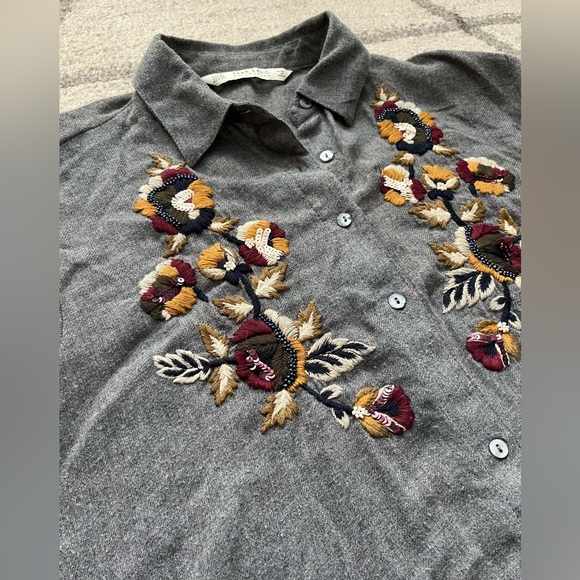 Zara | Dresses | Zara Embroidered Shirt Dress | Poshmark Zara | Dresses | Zara Embroidered Shirt Dress | Poshmark